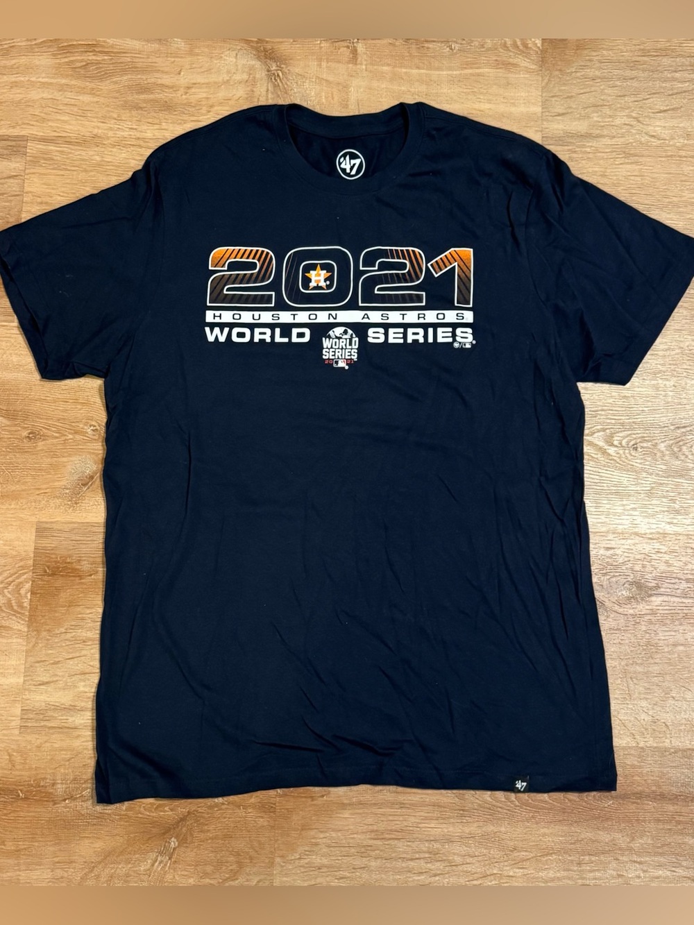 ’47 Houston Astros 2021 World Series Graphic Tee L